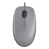 Mouse  LOGITECH M110 Optical Mouse, Silent-MID GRAY-USB-N/A-EMEA 