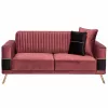 Canapea Rosu Modalife Demre 2 seater sofa Red 173x95x75
