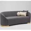 Диван Gri Modalife Teddy 3 seater sofa Grey 235x68x92