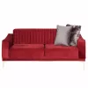 Canapea Rosu Modalife Urla 2 seater sofa Red 159x80x84