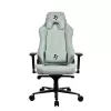 Игровое геймерское кресло  AROZZI Vernazza Soft Fabric, Pearl Green max weight up to 135-145kg / height 165-190cm, Tilt Angle Lock, Recline 165°, 3D Armrests, Head and Lumber cushions, Metal Frame, Aluminium wheelbase, Gas lift 4 class