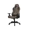 Fotoliu Gaming  AROZZI Torretta Soft PU, Brown max weight up to 95-120kg / height 160-180cm, Recline 165°, 3D Armrests, Head and Lumber cushions, Metal Frame, Nylon wheelbase, Gas Lift 4 class, Small nylon casters, W-26.5kg