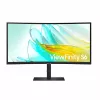 Monitor  Samsung 34" S34C650UA, Black VA-Curved, 3440x1440,100Hz,5ms,MegaDCR,350cd,LAN,HDMI+DP+TypeC