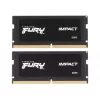 RAM  KINGSTON 32GB (KIT OF 2*16GB) DDR5-5600 SODIMM FURY® Impact DDR5, PC44800, CL40, 1Rx8, 1.1V, Intel XMP 3.0 (Extreme Memory Profiles)