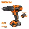 Аккумуляторный ударный гайковерт   WOKIN LI-ION 55 N.M 20 V 