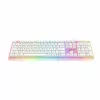 Игровая клавиатура  Havit KB876L Mechanical, RGB, 104 Keys, US Layout, 1.5m, USB, White