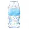 Бутылочка для кормления  BabyOno 0402/03 cu tetina (albastru deschis) 120 ml. NEW 