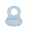 Baveta  BabyOno 0835/04 din plastic moale cu buzunar 