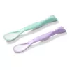 Set lingurita+furculita  BabyOno 1066/03 Lingura elastica violet 