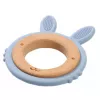 Inel gingival  BabyOno 1076/03 din lemn-silicon BUNNY 