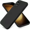 Чехол  HELMET Liquid Silicone Oppo A58, Black 