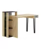 Masa de birou Stejar, Antracit MLAND Loyd study table 141x92x30.4 