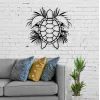 Decor  MLAND Metal wall art no:26 caretta 