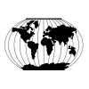 Decor  MLAND Metal wall art meridian 