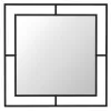 Decor  MLAND Corner mirror - black 