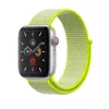 Ремешок браслет для часов  AccExpert APPLE WATCH NYLON LOOP STRAP 42/44/45MM NEON GREEN 