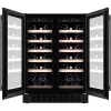 Dulap pentru vin incorporabil 116 l, 82.5 cm, Negru AMICA WCF2V60B38.1 G