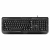 Tastatura  GENIUS KB-118, Classic, Laser-Printed Keycaps, Spill-Resistant, 1.4m, Black 