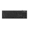 Клавиатура  GENIUS Smart KB-100XP, Fn keys, Spill-Resistant, Palm Rest, Curve key cap, 1.5m, Black 