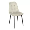 Scaun Bej, Negru DP M-01-3 HLR-14 GREY(BEIGE) Catifea 