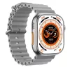 Smartwatch  Charome HD CALL T8S ULTRA MAX, WITH 2 STRAPS, SILVER 
