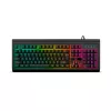 Игровая клавиатура  SVEN KB-G8400, 12 Fn keys, Macro, RGB, Braided cable, 1.8m, Black, USB 