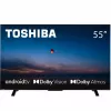 Телевизор  TOSHIBA 55" LED SMART TV 55UA2363DG , 4K HDR, 3840 x 2160, Android TV, Black(55" DLED, Black, 3840x2160 UHD, SMART TV (Android TV 11), 3 HDMI, 2 USB, Tru Resolution, Tru Microdimming, DVB-T/T2/C/S2, VGA, Dolby Vision, OSD Language: ENG, RO, RU