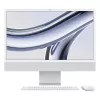 Computer All-in-One  APPLE iMac 24" MQRJ3RU/A Silver (M3 8Gb 256Gb) 24" 4480x2520 4.5K Retina, Apple M3 8-core CPU 10-core GPU, 8Gb, 256Gb, Gigabit Ethernet, Mac OS Sonoma, RU