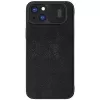 Чехол  Nillkin iPhone 15 Plus, Qin Pro Black 