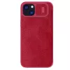 Чехол  Nillkin iPhone 15 Plus, Qin Pro Red 