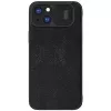 Чехол  Nillkin iPhone 15, Qin Pro Black 