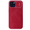 Чехол  Nillkin iPhone 15, Qin Pro Red 