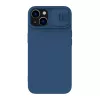 Husa  Nillkin iPhone 15 Plus, CamShield Silky Silicone Case, Midnight Blue 