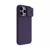 Husa  Nillkin iPhone 15 Pro Max, CamShield Silky Silicone Case, Dark Purple 