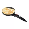 Tigaie pentru clatite 20 cm, Teflon, Negru Noveen electrica ECM490 