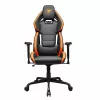 Игровое геймерское кресло  Cougar HOTROD Black/Orange Gazlift, 136 kg, 155-190 cm