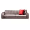 Canapea Cafeniu Modalife Urla 3 seater sofa Brown 216x100x78