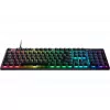 Gaming keyboard  RAZER DEATHSTALKER V2, ULTRA-SLIM, OPT.SW RED, ALUMINUM TOPT, LASER-ETCHED & ABS KEYCAPS, MEDIA ROLLER, RGB, USB, EN, BLACK. 