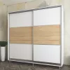 Шкаф-купе Alb briliant  MOBILDOR LUX Aron - uși K 240x60x220 