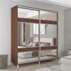 Dulap cu usi glisante Wenge MOBILDOR LUX Aron - uși K3 250x60x220 