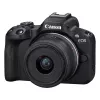 Фотокамера беззеркальная  CANON EOS R50 + RF-S 18-45 f/4.5-6.3 IS STM + RF-S 55-210 f/5.0-7.1 IS STM Black (5811C034) 