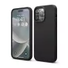 Чехол  HELMET Liquid Silicone iPhone 15 Pro, Negru 
