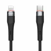 Cablu  Nillkin Type-C to Lightning Cable Flowspeed, 1.2M, Black 