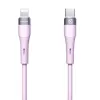 Cablu  Nillkin Type-C to Lightning Cable Flowspeed, 1.2M, Purple 