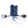 Тонометр  Moretti mecanic cu stetoscop DM353A (albastru) -Italia 