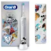 Электрическая зубная щетка 7600 RPM, Timer, Alb cu desen BRAUN Kids Vitality D103 Disney PRO+Travel Case 