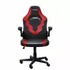 Игровое геймерское кресло  TRUST GXT 703R RIYE - Black/Red PU leather and breathable fabric, adjustable gaming chair with a strong frame, flip-up armrests, Class 4 gas lift, up to 140kg