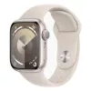 Smartwatch  APPLE Watch Series 9 GPS, 41mm Starlight Aluminium Case with Starlight Sport Band - S/M,MR8T3 