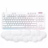 Gaming keyboard  LOGITECH G713, Mechanical, TKL, PBT keycaps, GX Tactile, Media control, Volume roller, Palm rest, RGB, USB, EN, White. ТОЛЬКО АНГЛИЙСКАЯ  