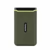 Hard disk extern  TRANSCEND .500GB Portable SSD ESD380C Military Green, USB-C 3.2 (96x54x12mm, 75g, R/W:2K/2K MB/s) 